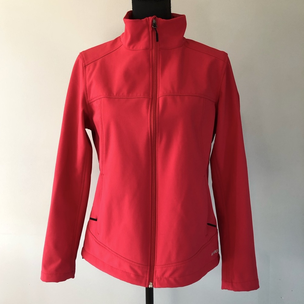 Women's Karbon Red Soft Shell Jacket size M